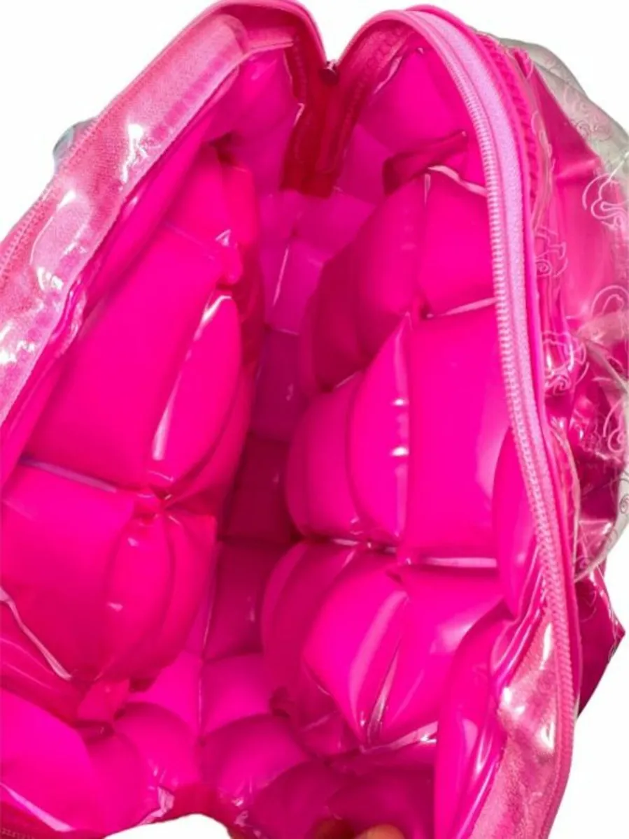 Barbie Bag Inflatable Bubble Glitter Fashion Girls - Image 2