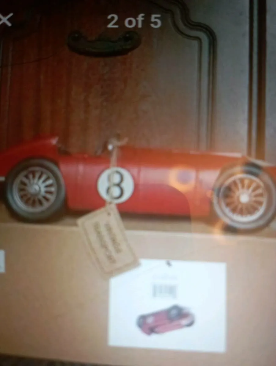 VINTAGE RETRO STEEL MODLE CARS - Image 2