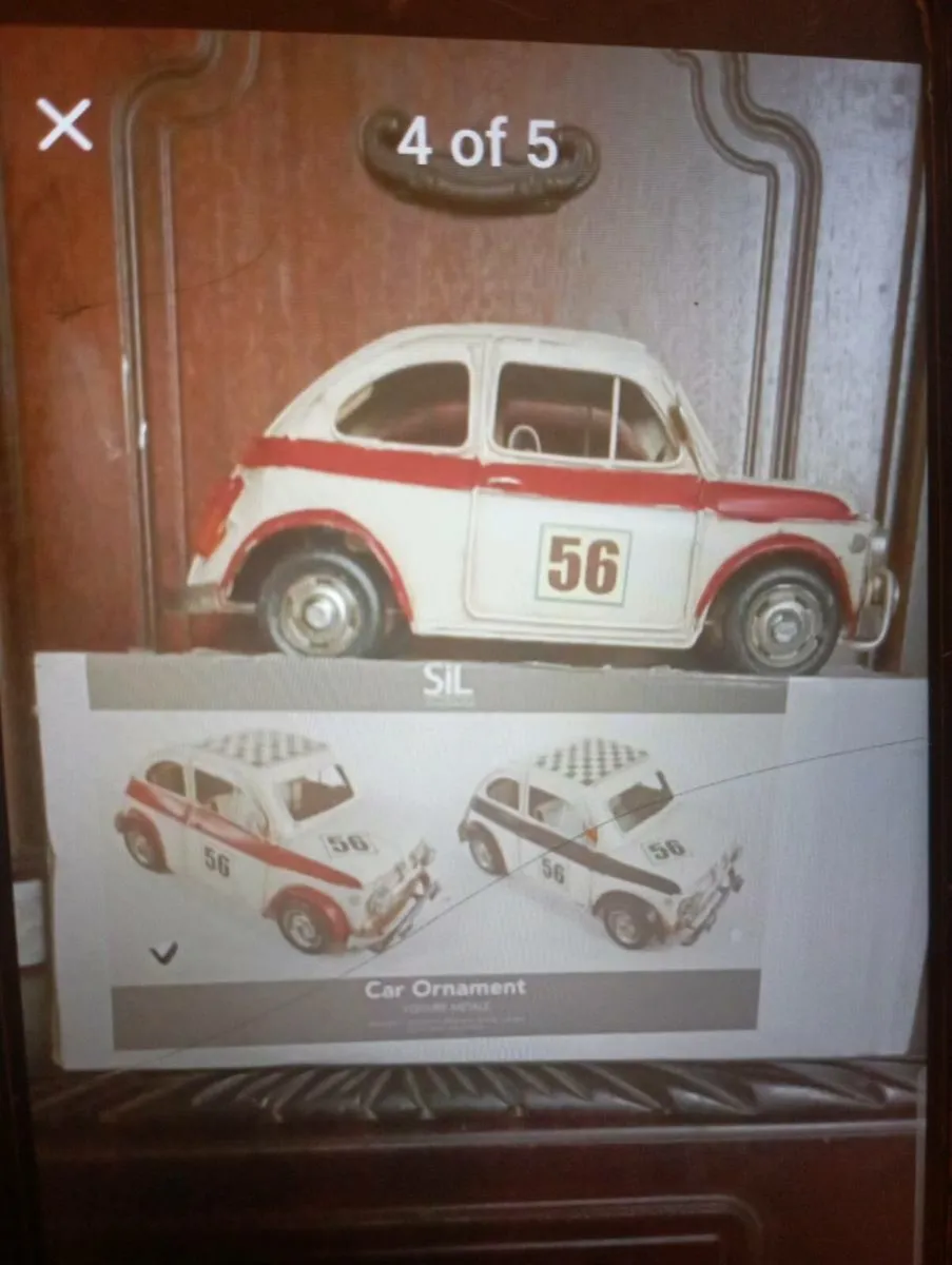 VINTAGE RETRO STEEL MODLE CARS - Image 3