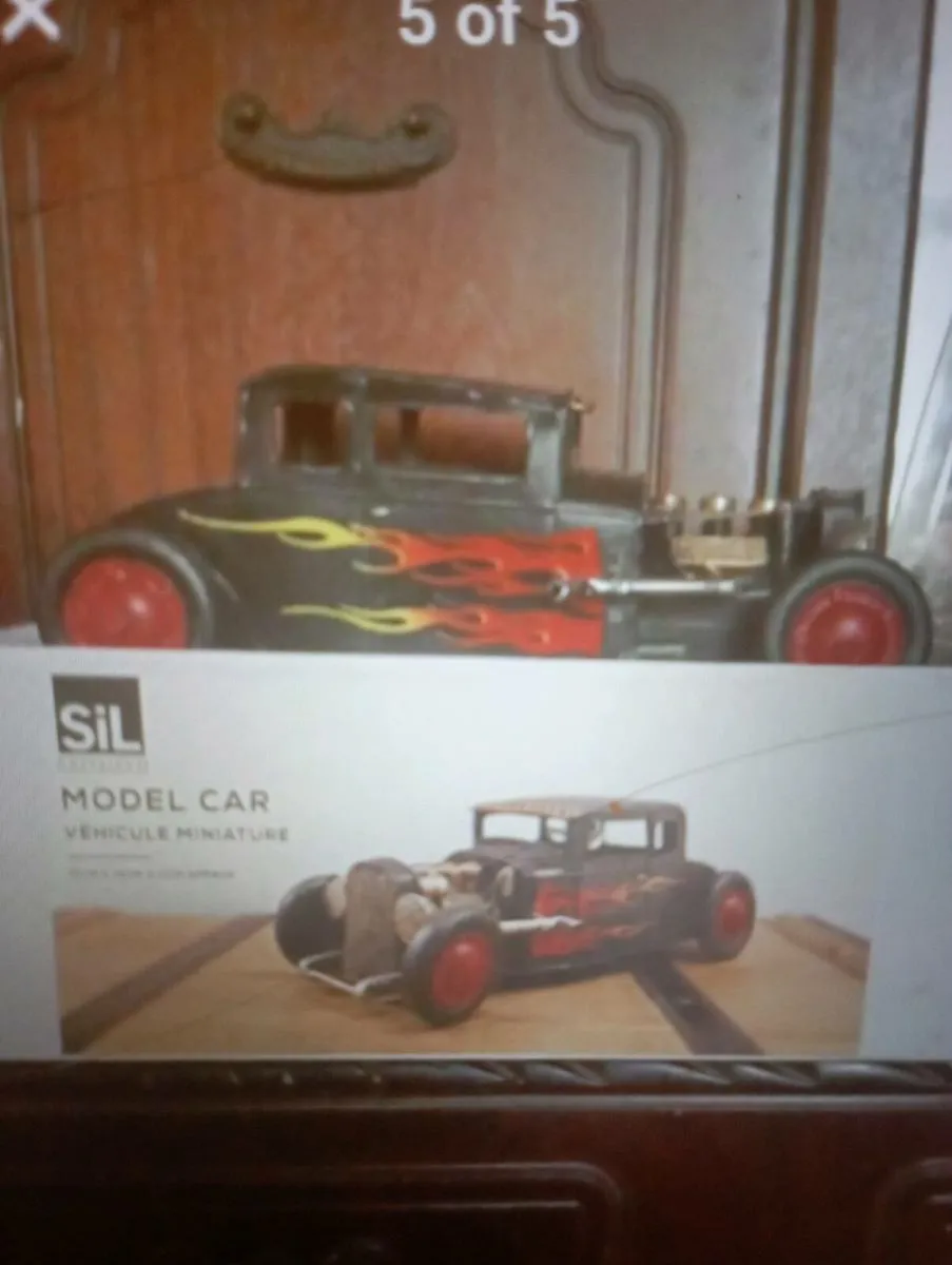 VINTAGE RETRO STEEL MODLE CARS - Image 4
