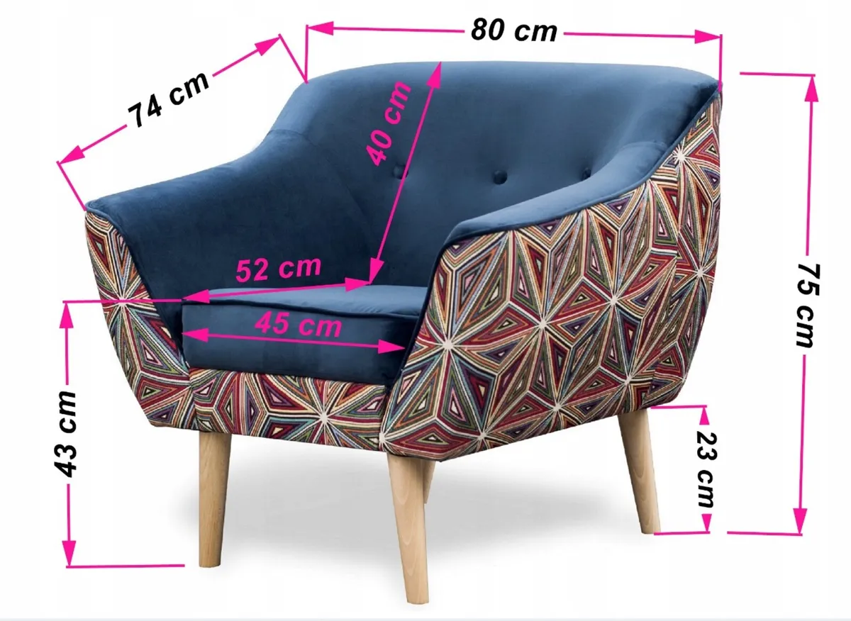 PATTERNED ARMCHAIR - Image 4