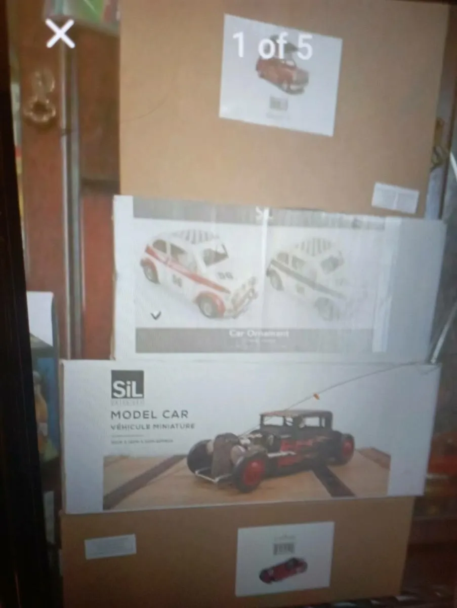 VINTAGE RETRO STEEL MODLE CARS - Image 1