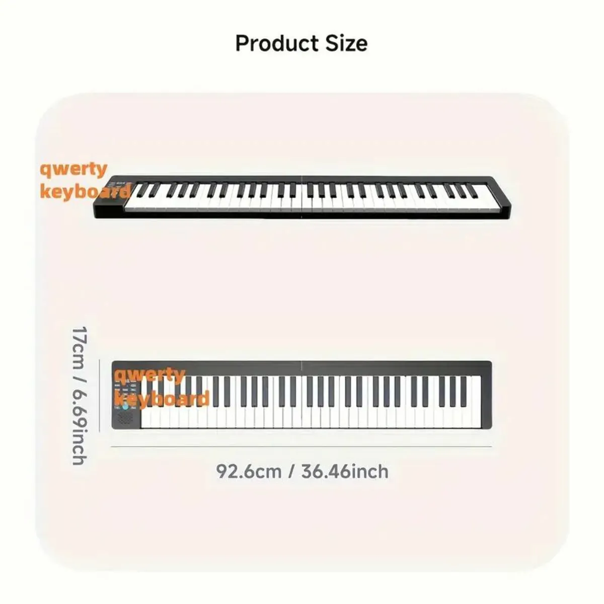 MICRO POLY 61-Key Portable Keyboard - Image 4
