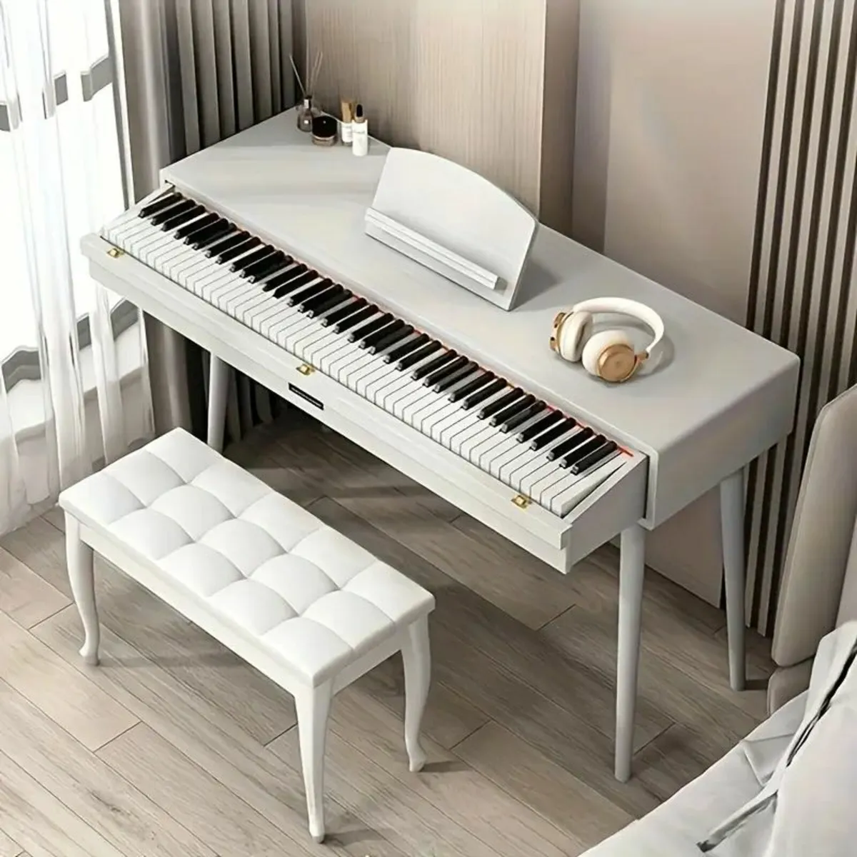 Portable 88-Key Foldable Dual Keyboard Piano - Image 1