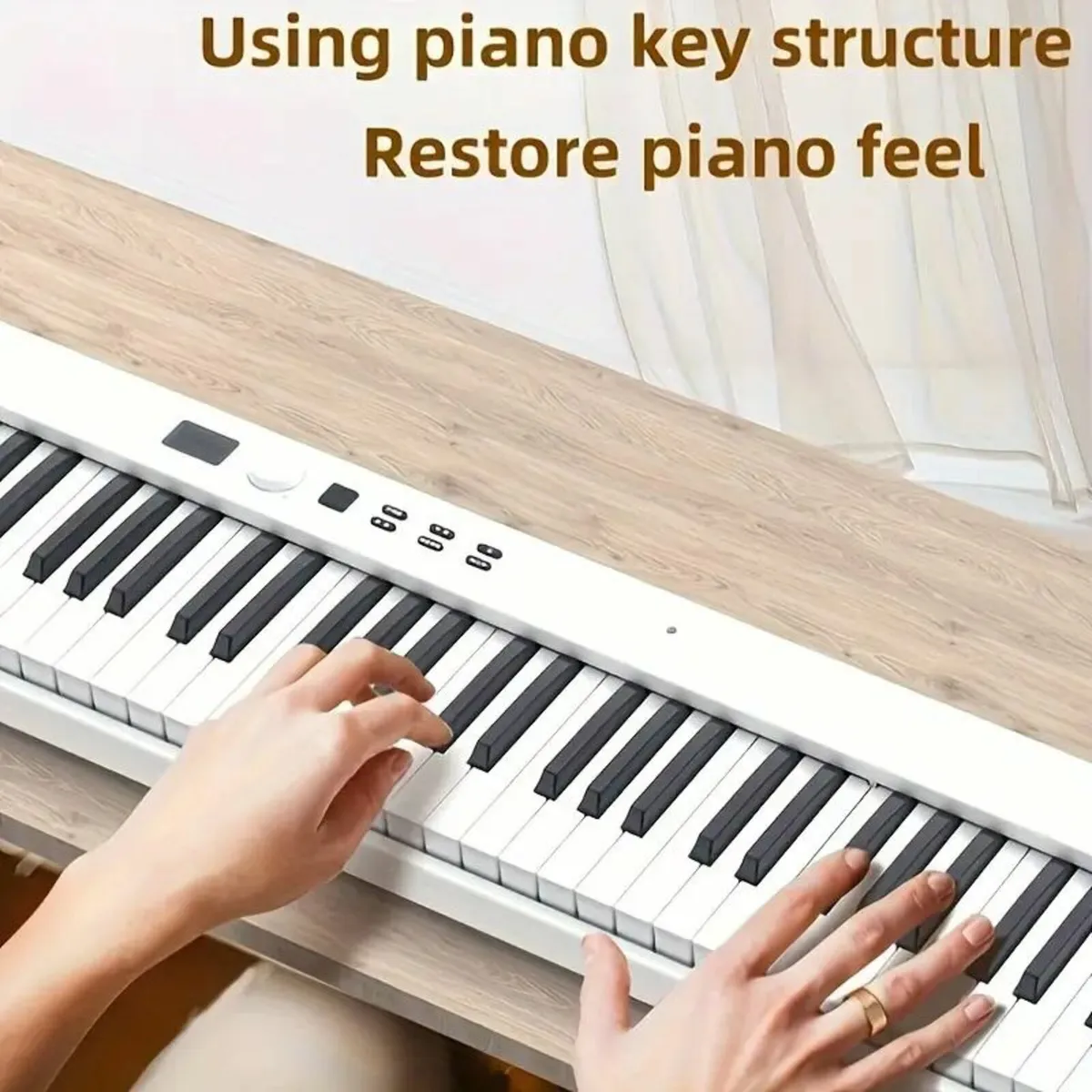 Portable 88-Key Foldable Dual Keyboard Piano - Image 4