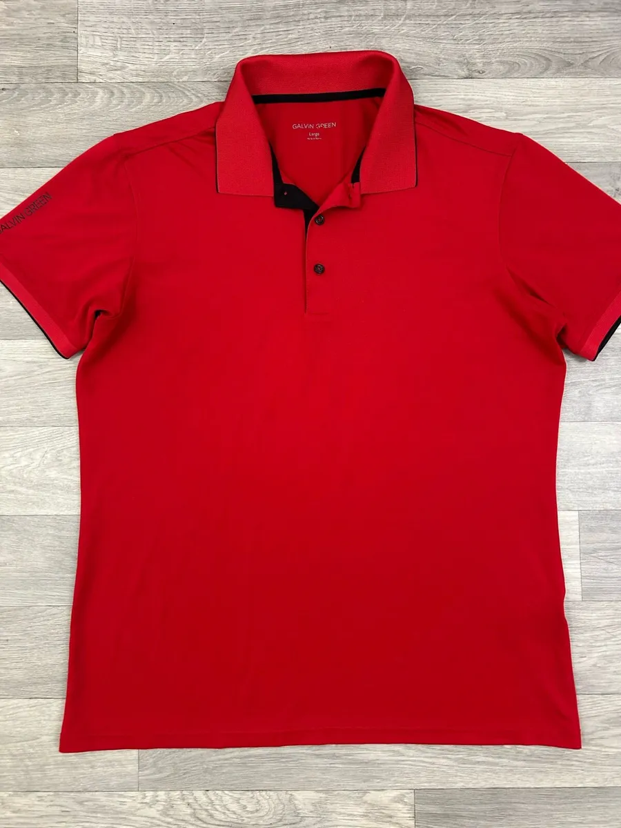 Galvin Green Golf Polo Shirt Mens Large - Image 2
