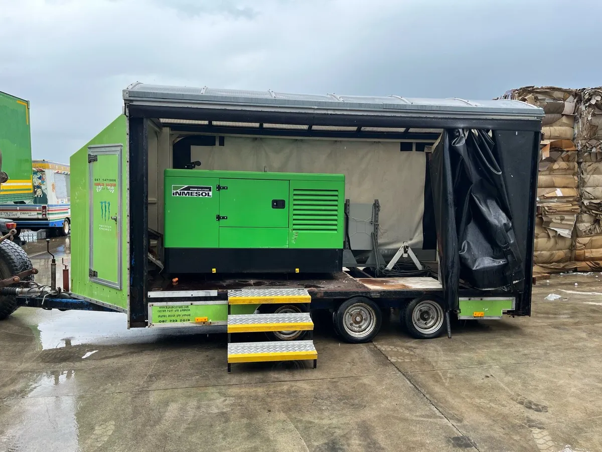 Generator curtain sider trailer - Image 1