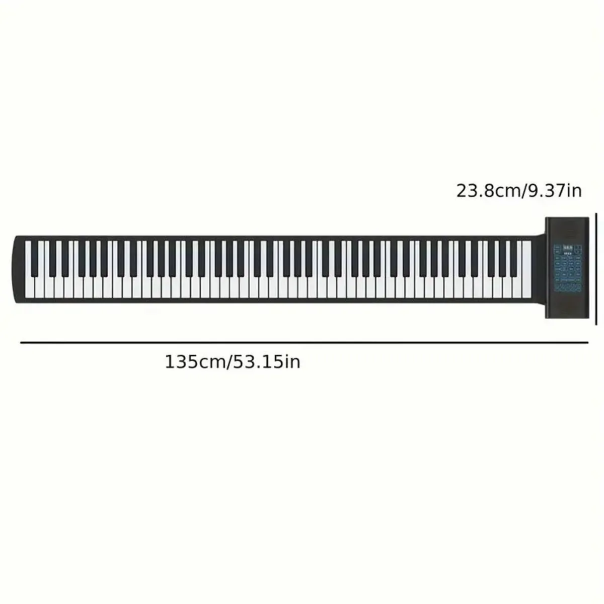 Silicone Portable Keyboard Piano - Image 2