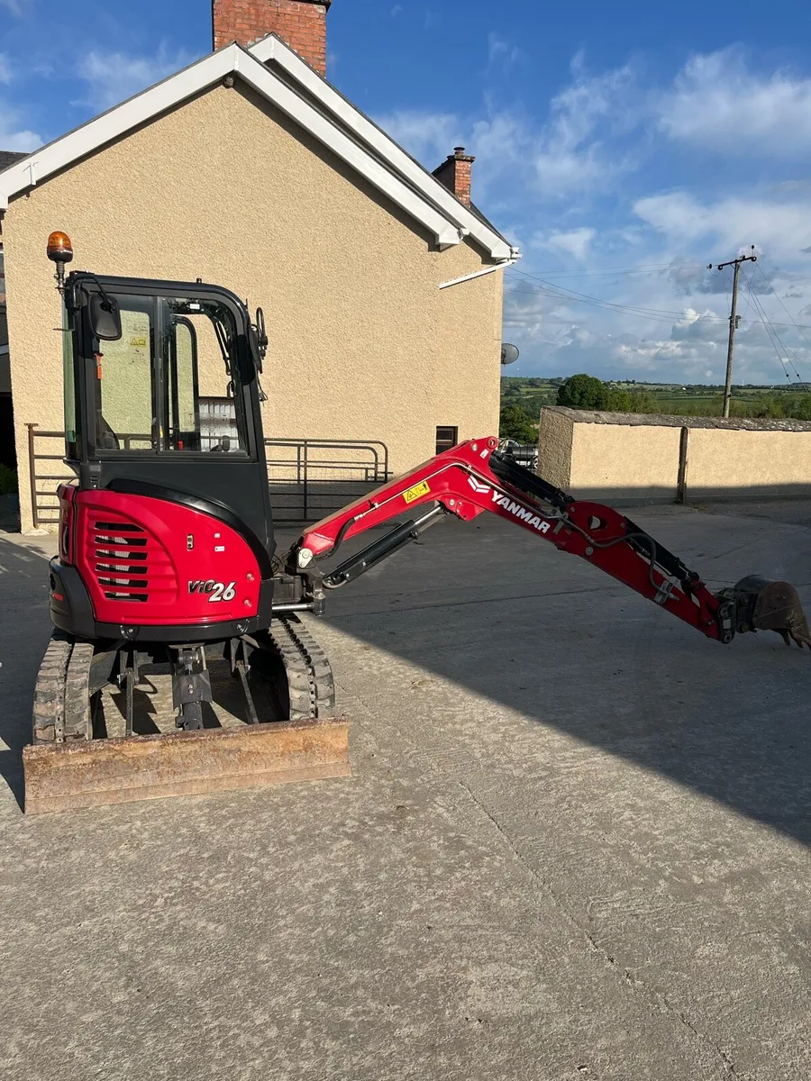 Yanmar vio26 2.5ton - Image 1