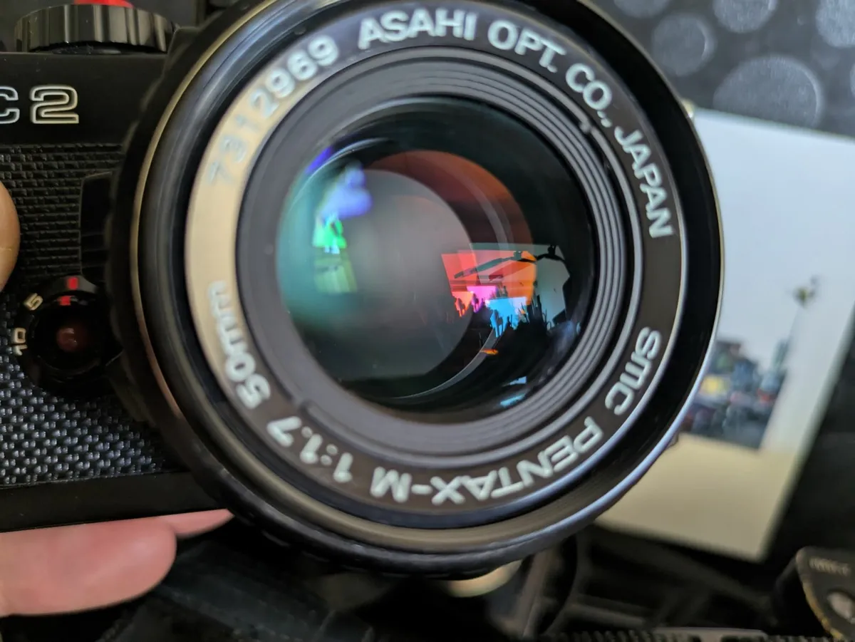 Asahi SMCPentax - M 1:1.7 50mm lens 💥 exc. - Image 1