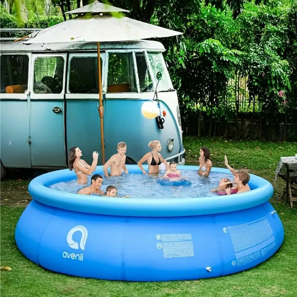 Avenli Large Outdoor Inflatable Pool - Image 1
