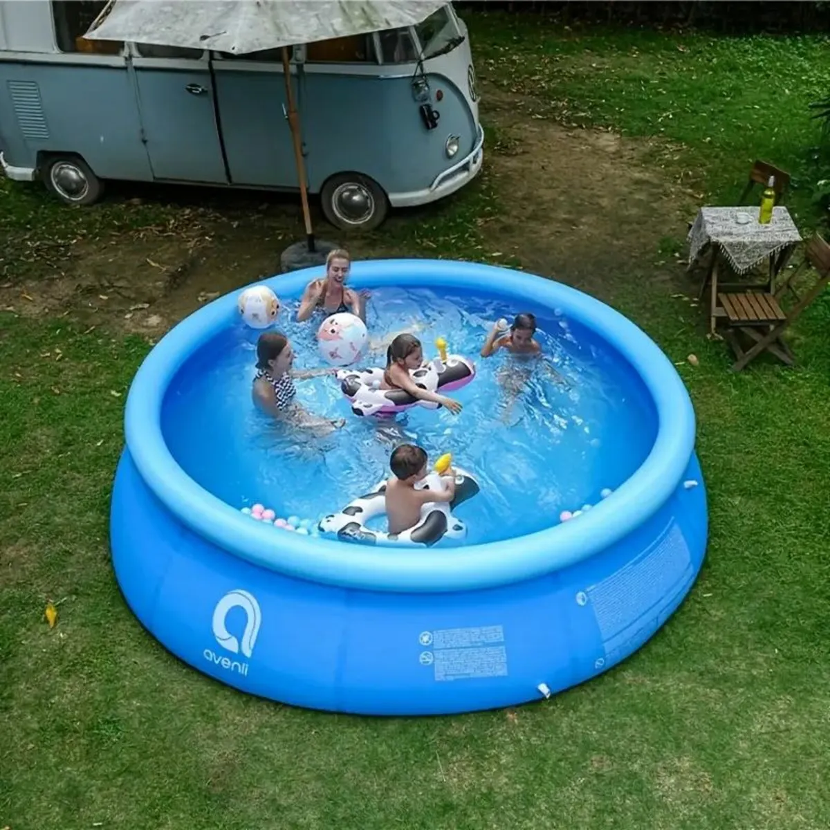 Avenli Large Outdoor Inflatable Pool - Image 2