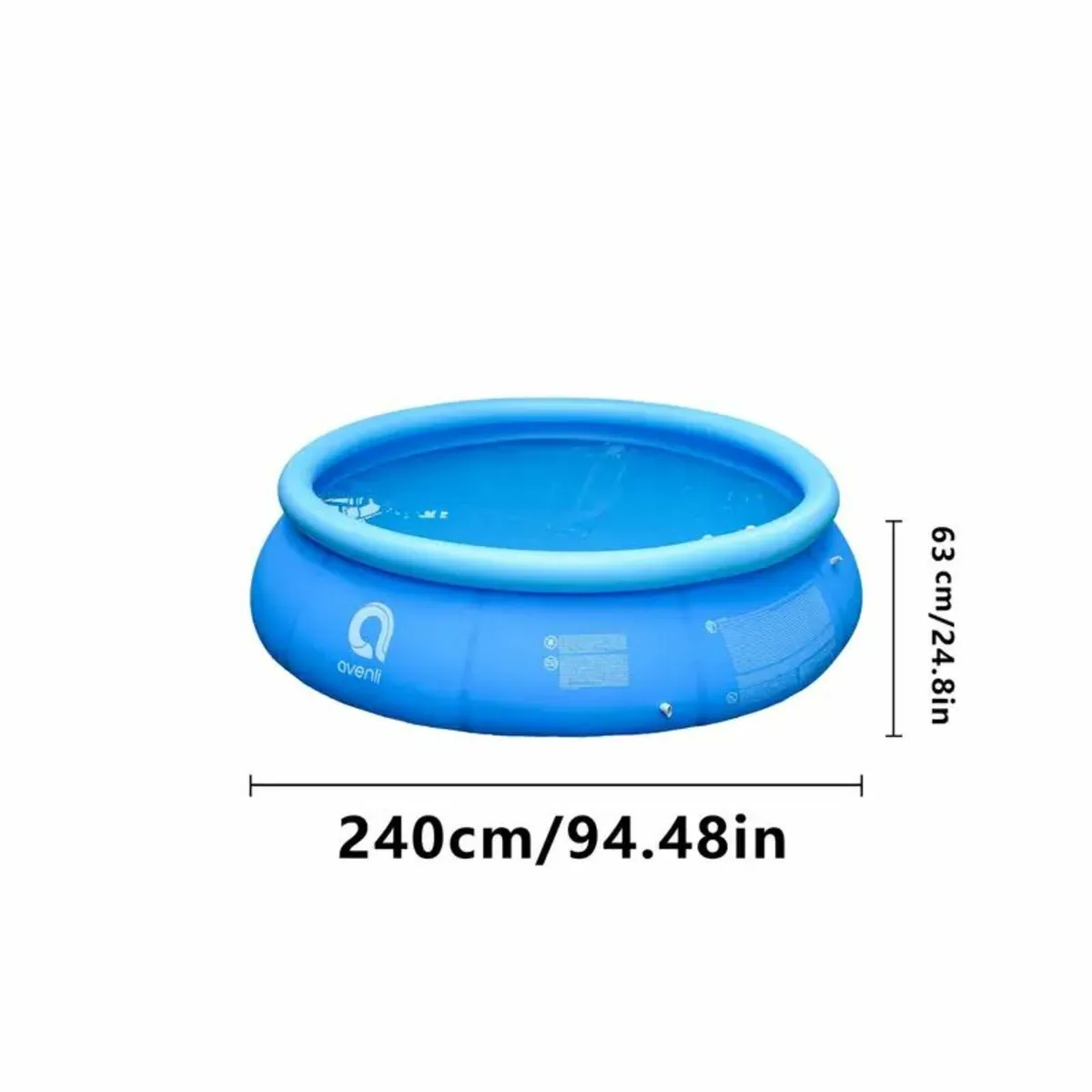 Avenli Large Outdoor Inflatable Pool - Image 4