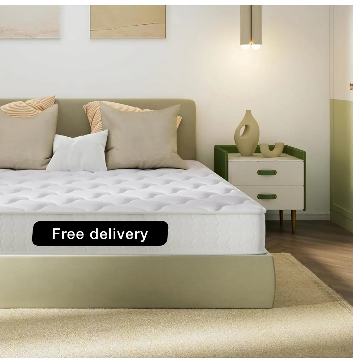 King Size Mattresses, 8 Inch Pocket Sprung Mattres - Image 1