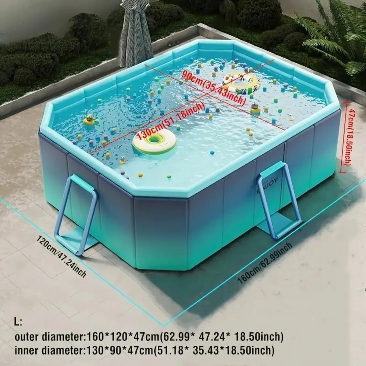 Inflatable Outdoor Pool - Image 2