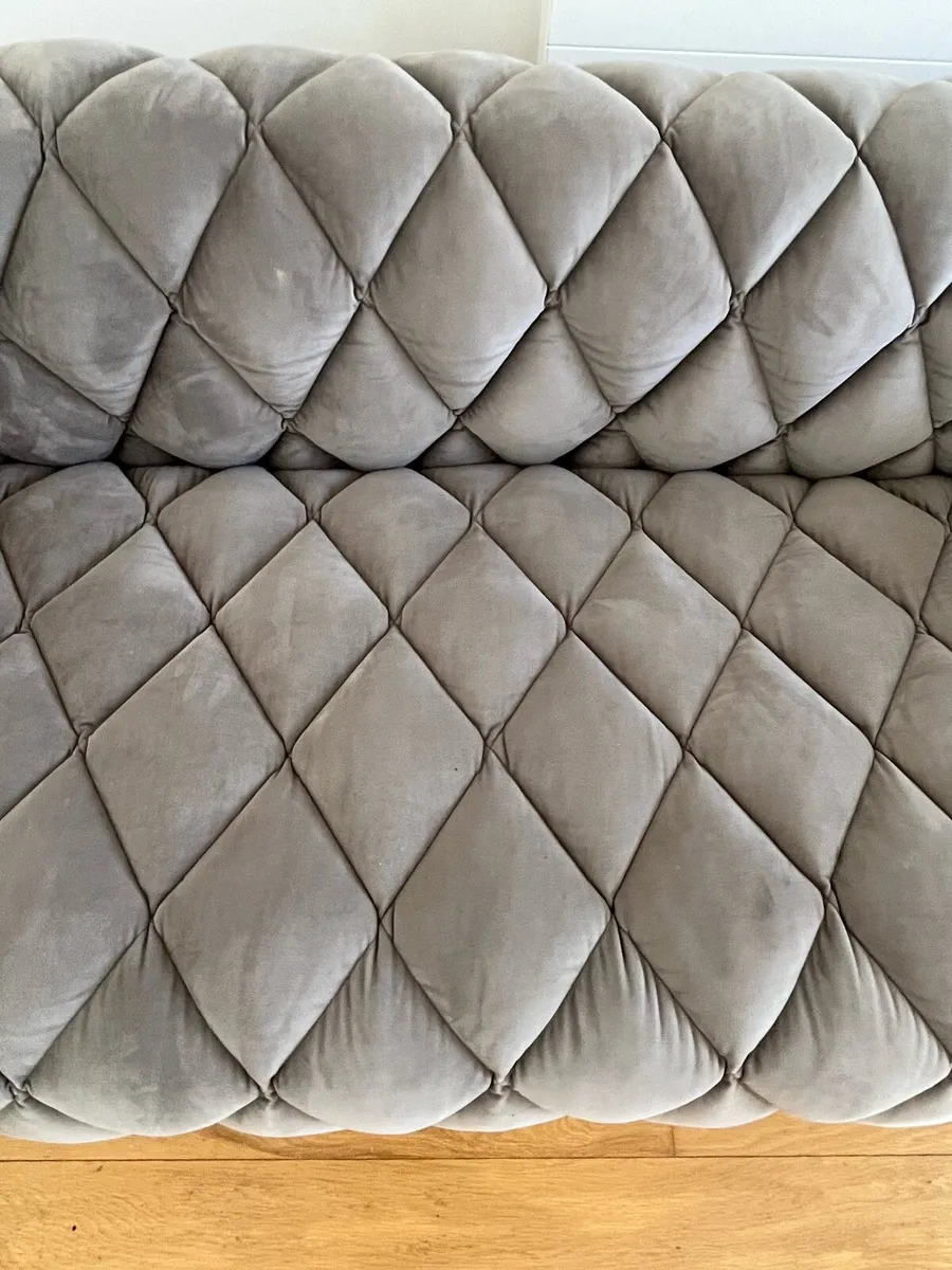 Designer 3 seater sofa - Image 4