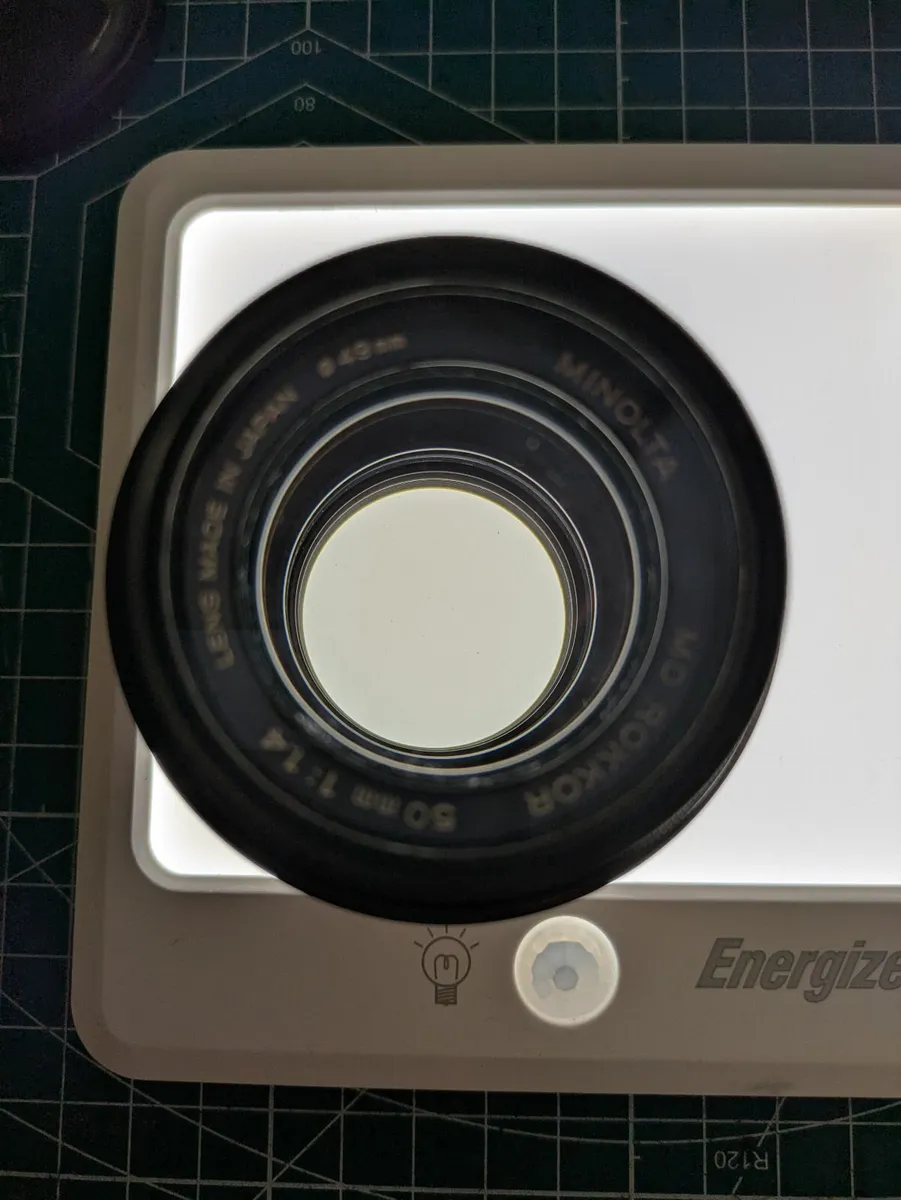 Minolta MD Rokkor 50mm 1.4 lens (SR/ MD mount) - Image 4