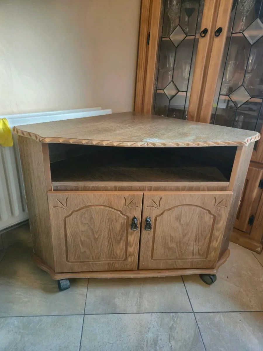 Corner TV Stand - Image 1