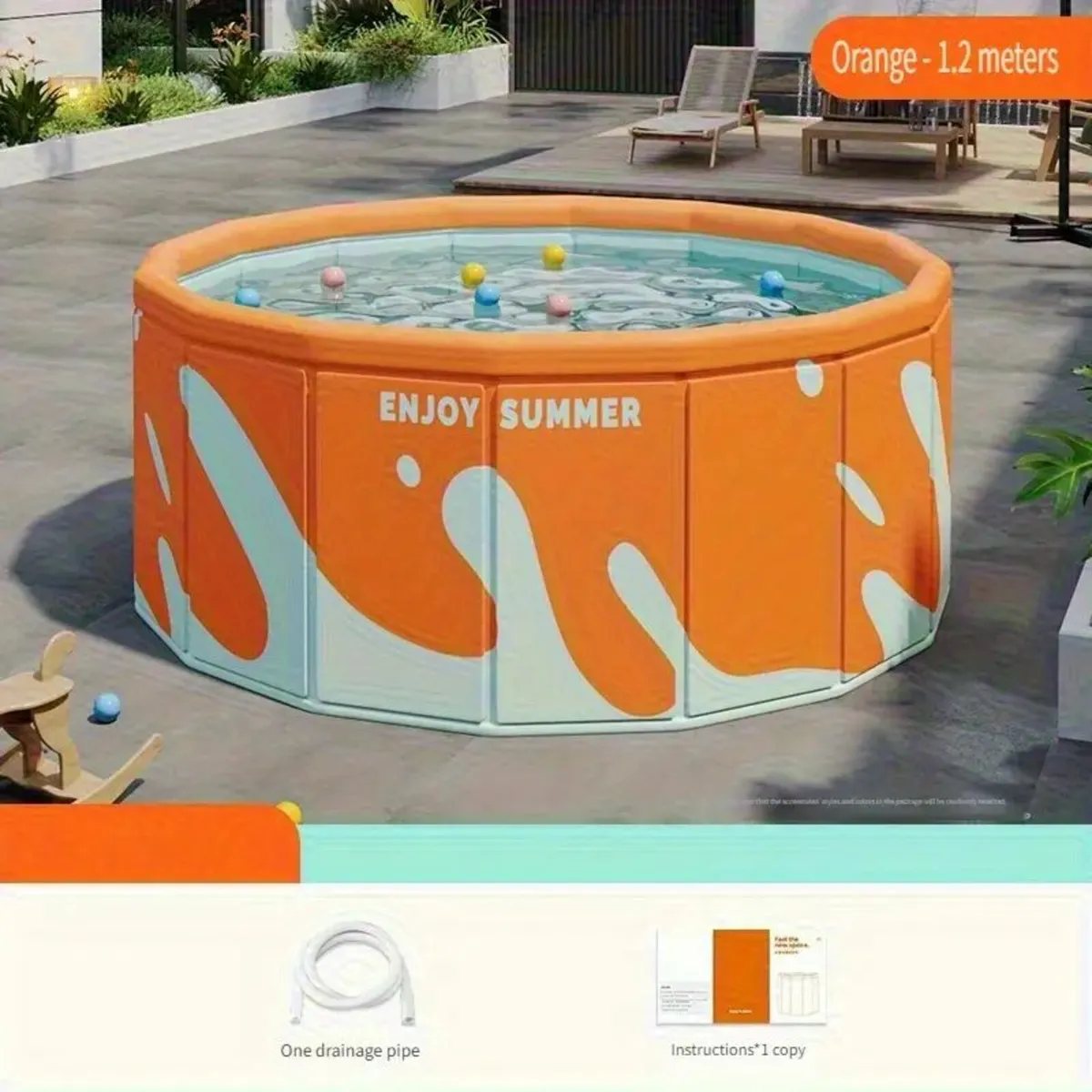 Round PVC Swimming Pool - Image 1