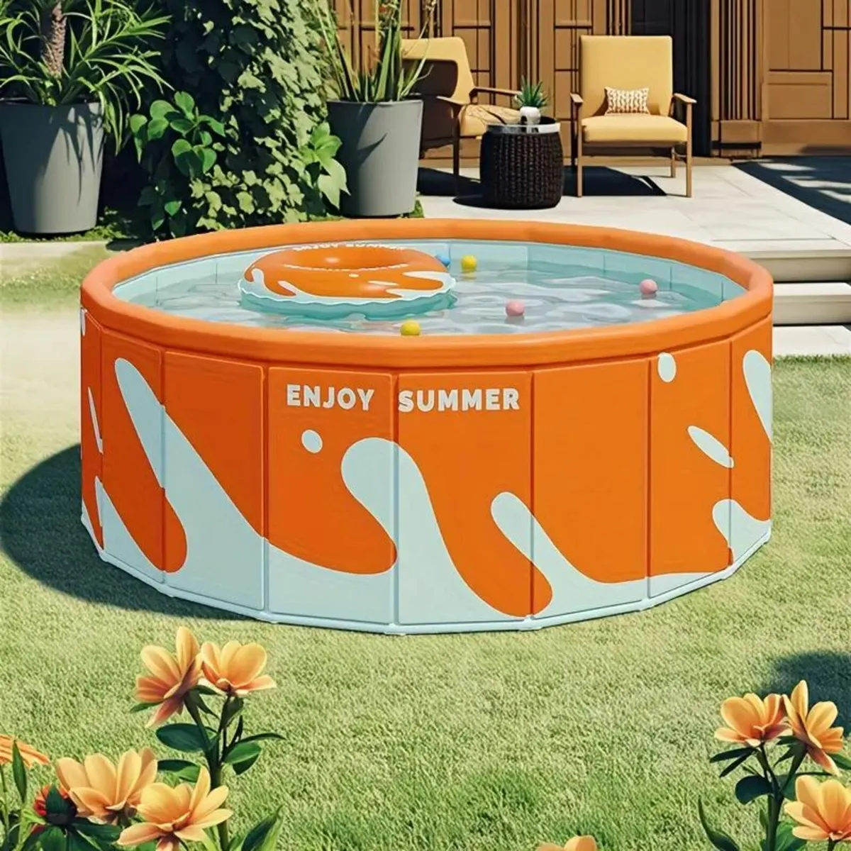 Round PVC Swimming Pool - Image 2