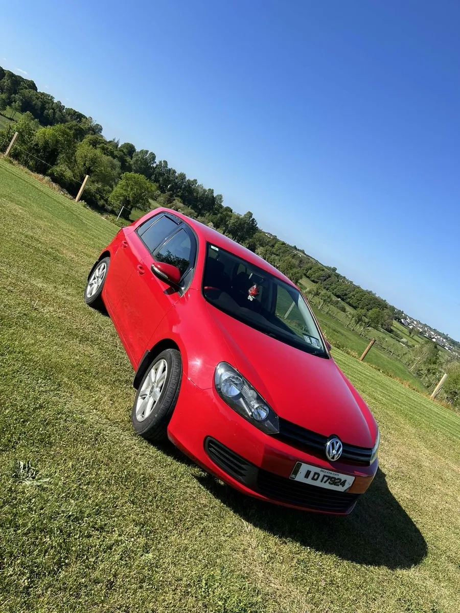 Mk 6 Volkswagen Golf Red - Image 1