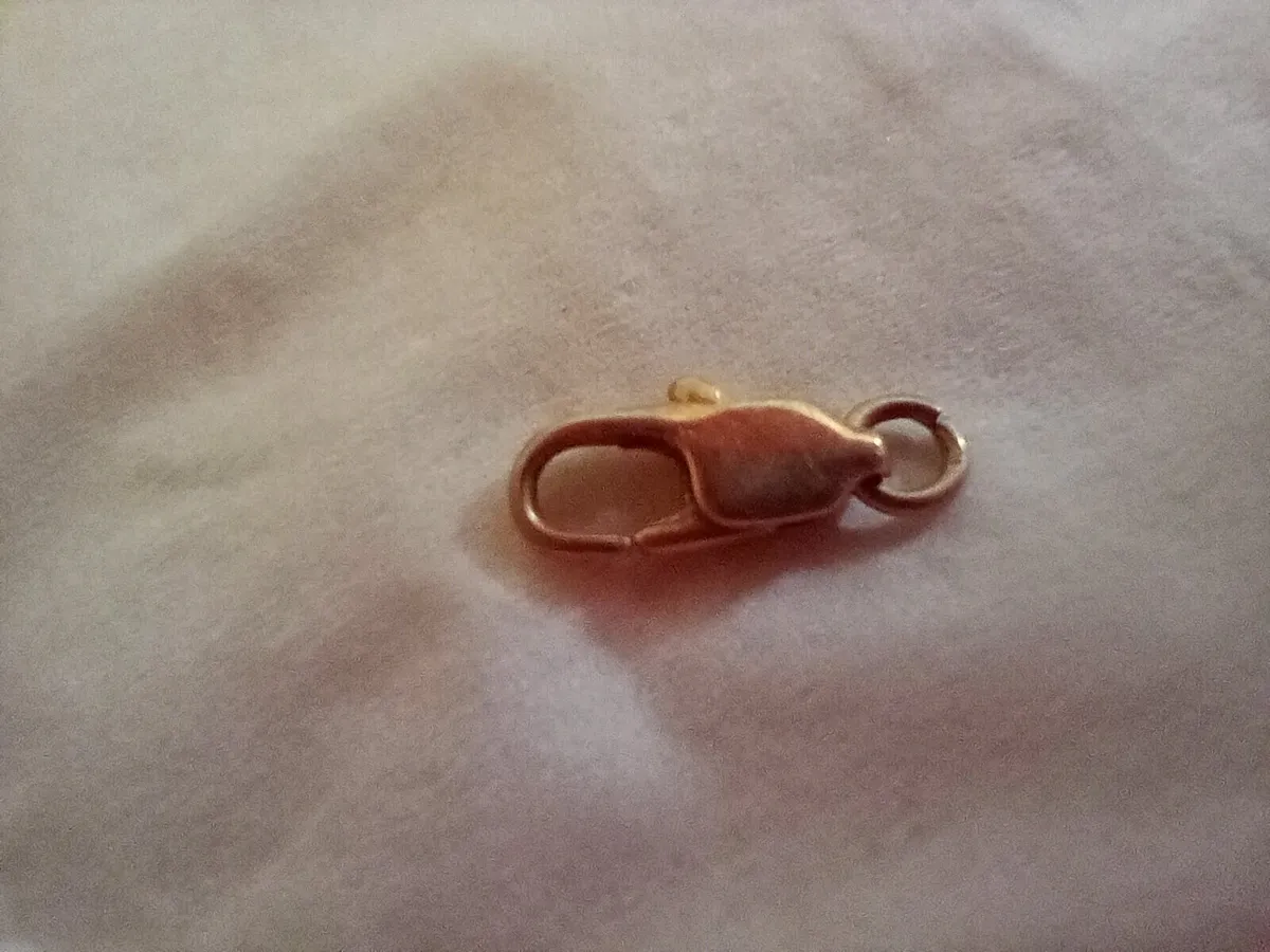 14 ct gold lobster claw clasp - Image 2