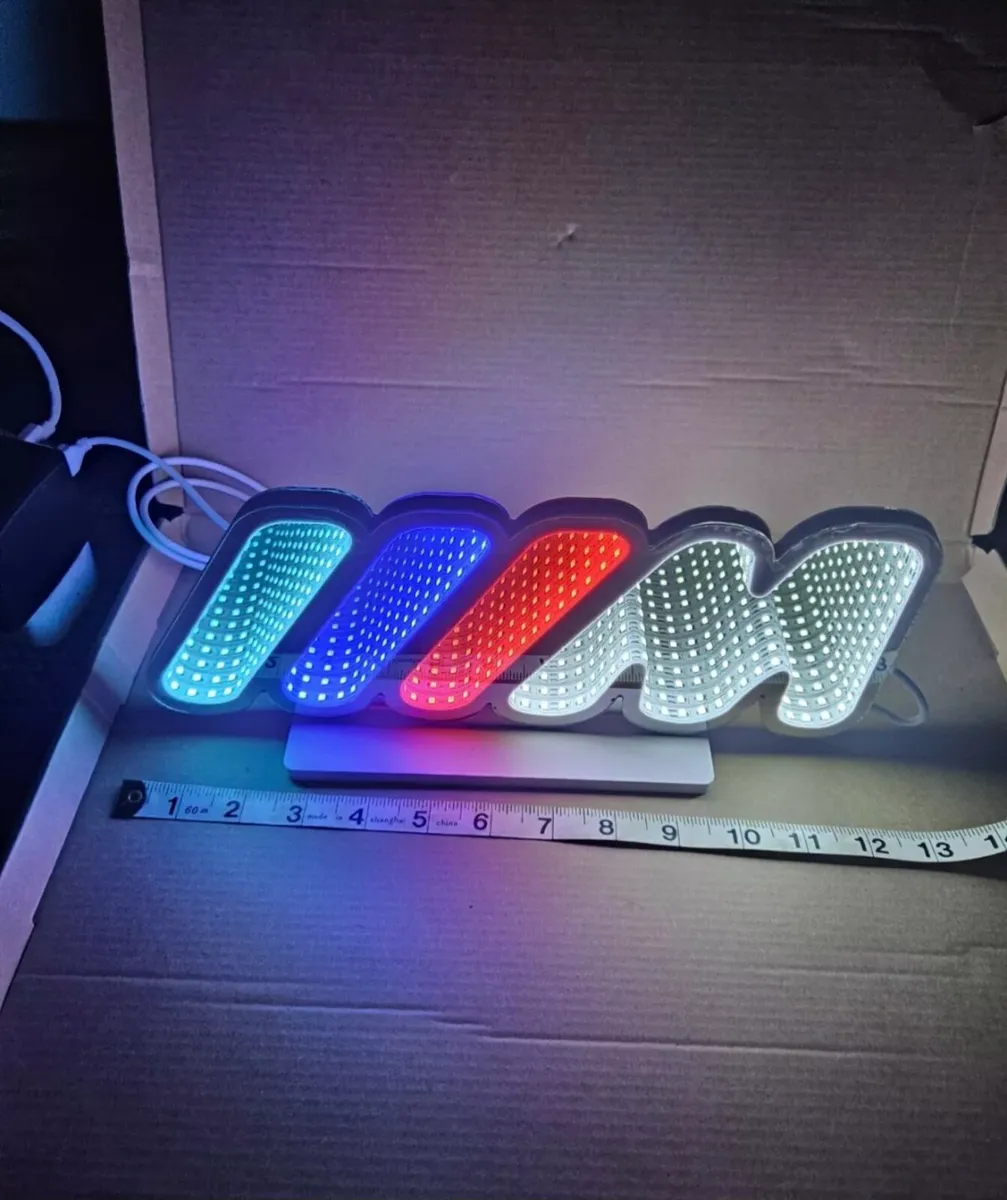 Bmw led neon m performance m sport sign new - Image 4