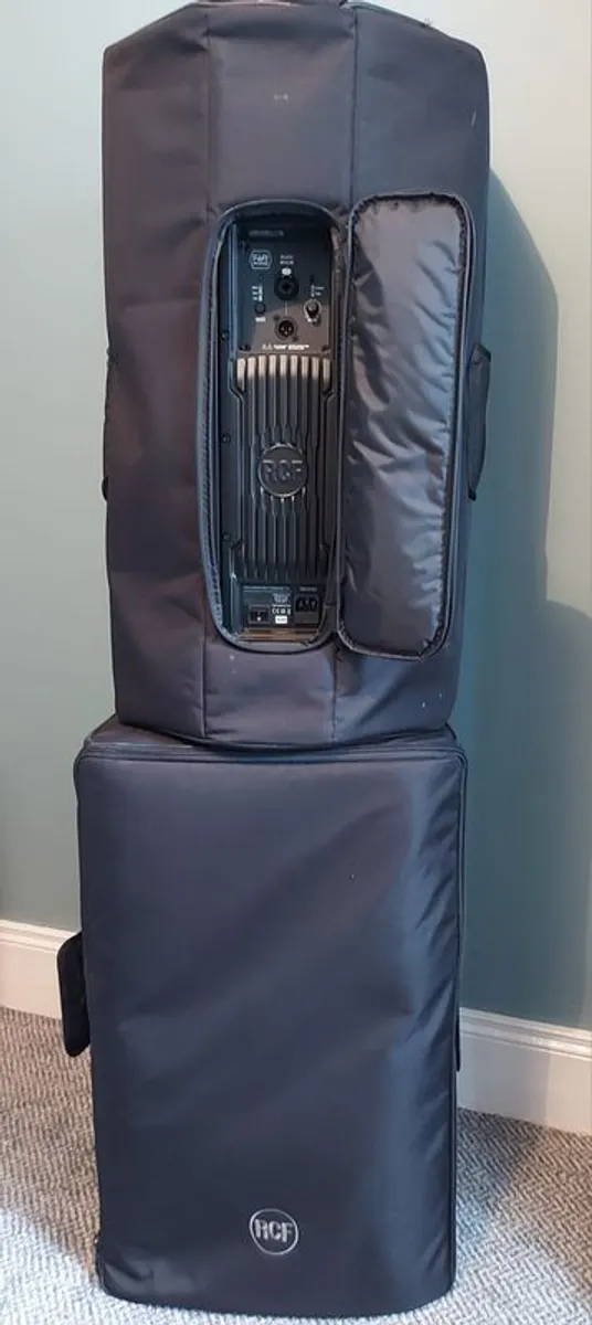 active PA speakers with sub bass bin - Image 3