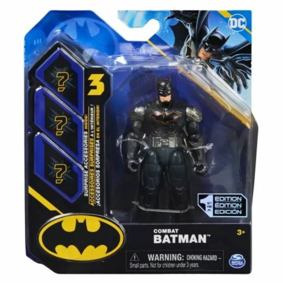Batman 10cm Figure With 3 Mystery Accessories Comb - Image 1