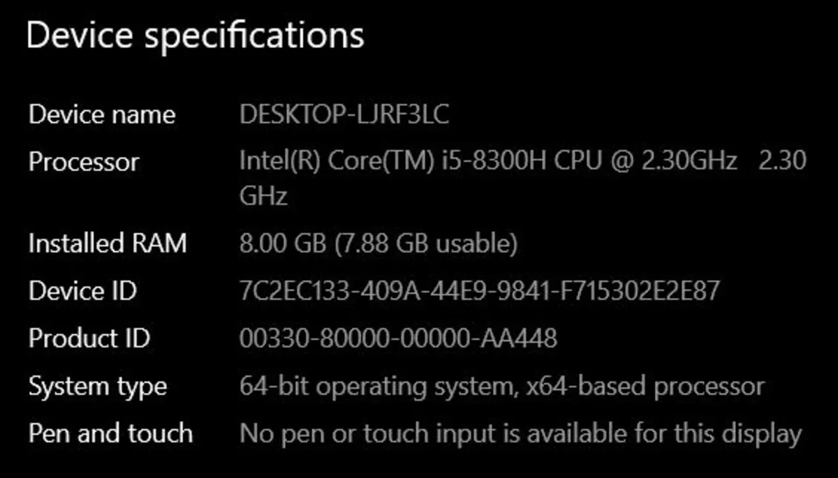 Lenovo ideapad 330, i5-8300H, NVIDIA GTX 1050 - Image 4