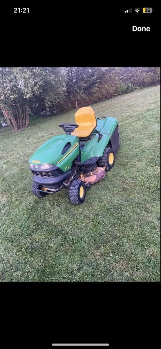 John Deere ride on - Image 2