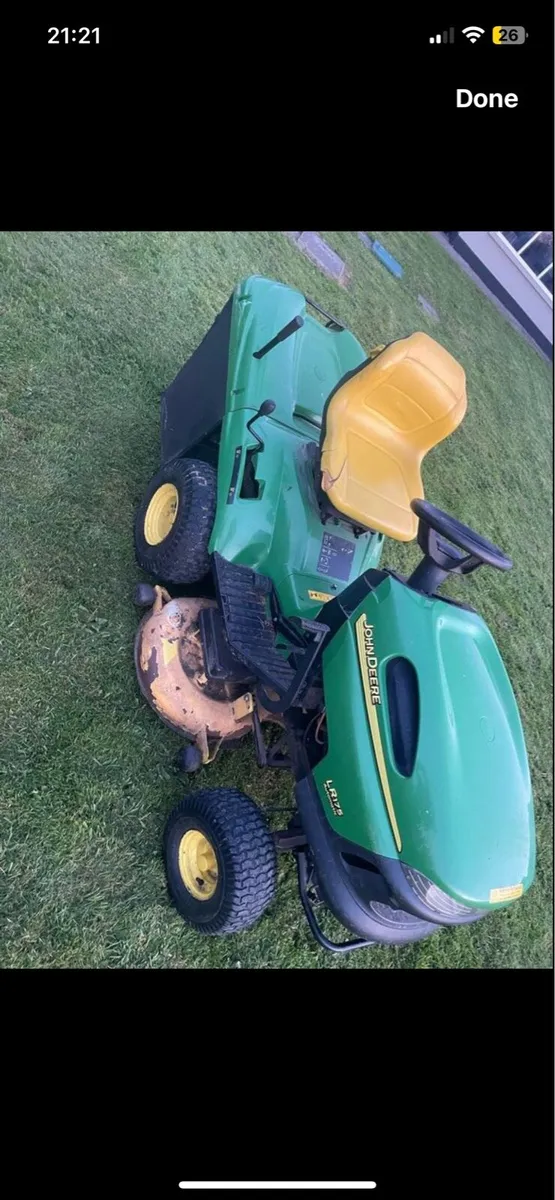 John Deere ride on - Image 4