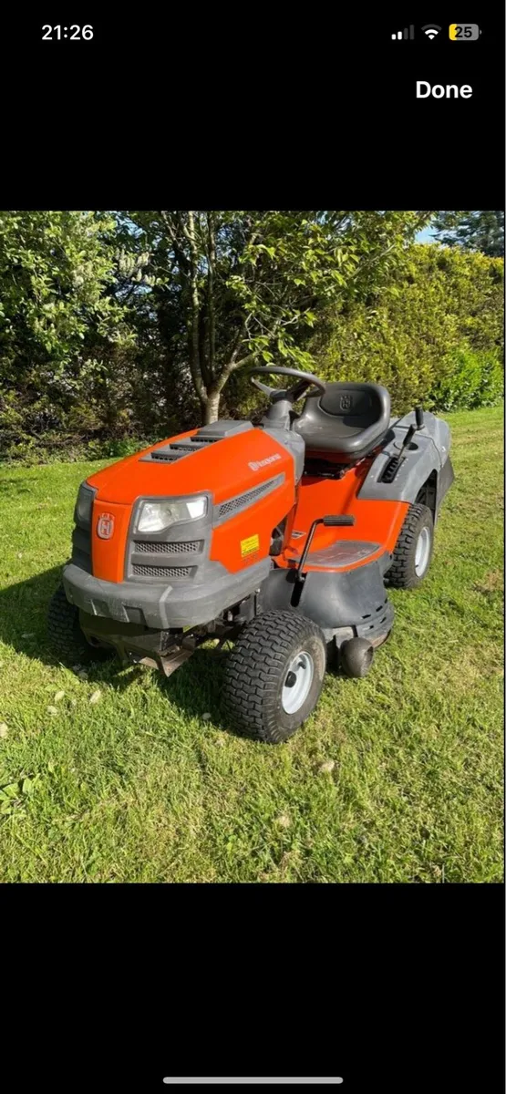 Husqvarna ride on - Image 1