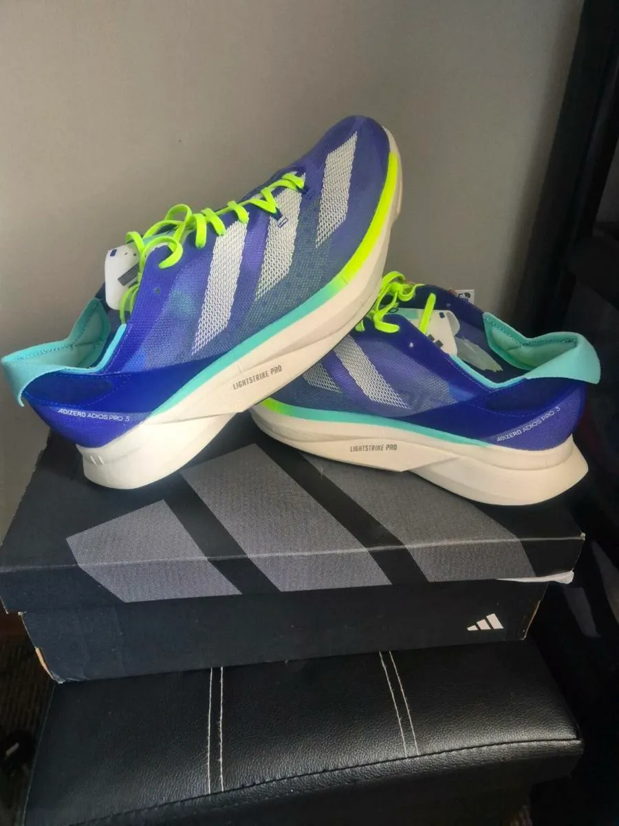 Adidas adios pro 3 adizero running shoes new - Image 1