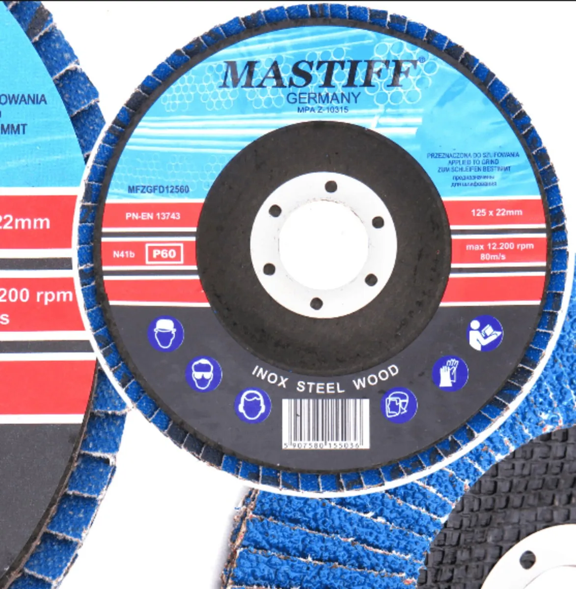 Flap disc for grinding stainless steel - Image 1