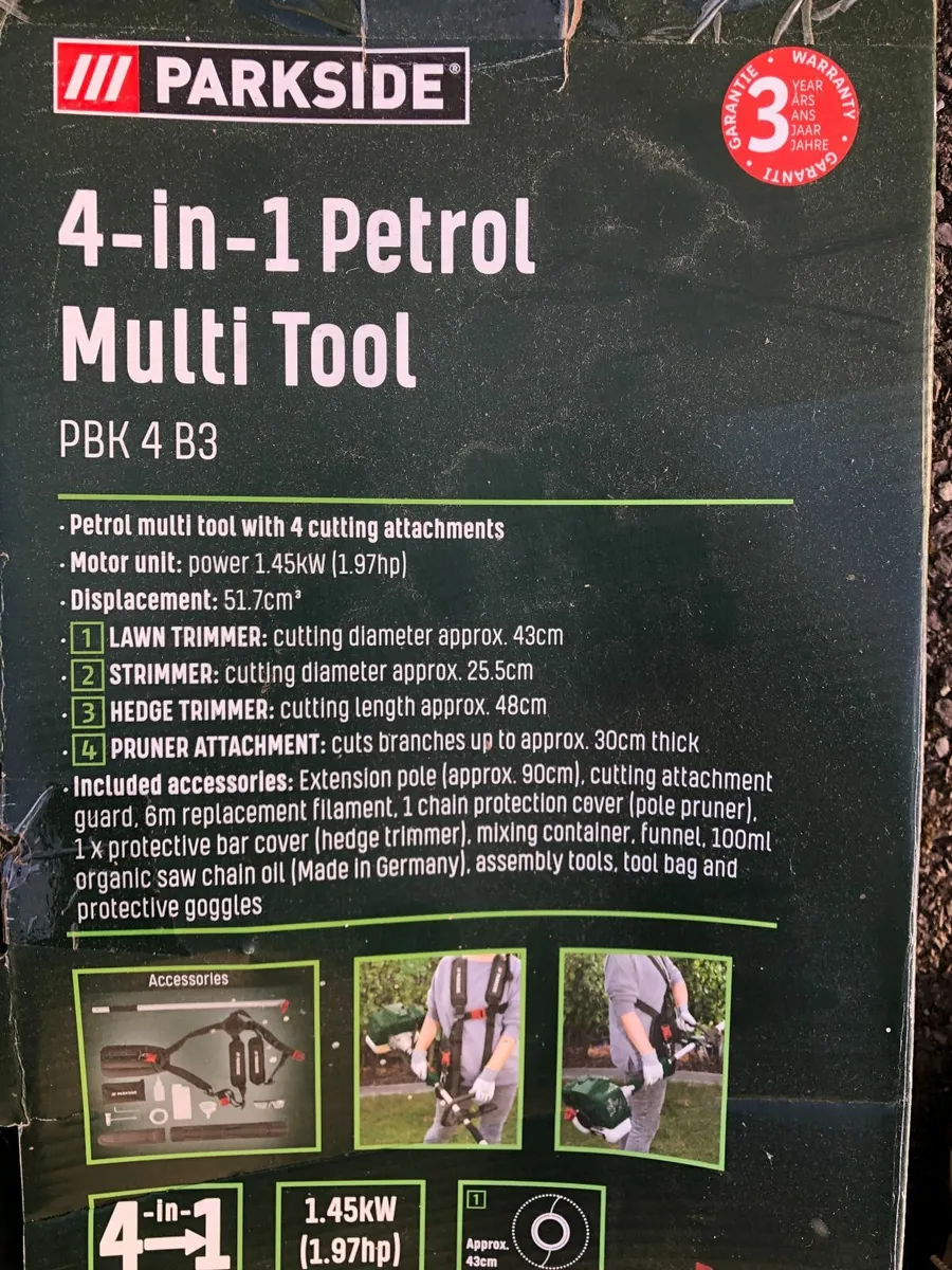 4 in 1 Petrol Multi tool strimmer - Image 1