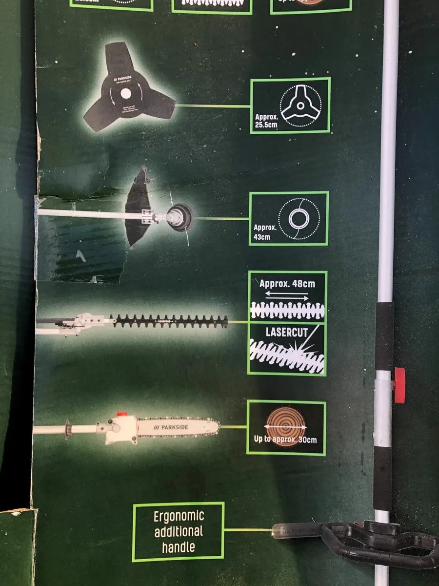 4 in 1 Petrol Multi tool strimmer - Image 2