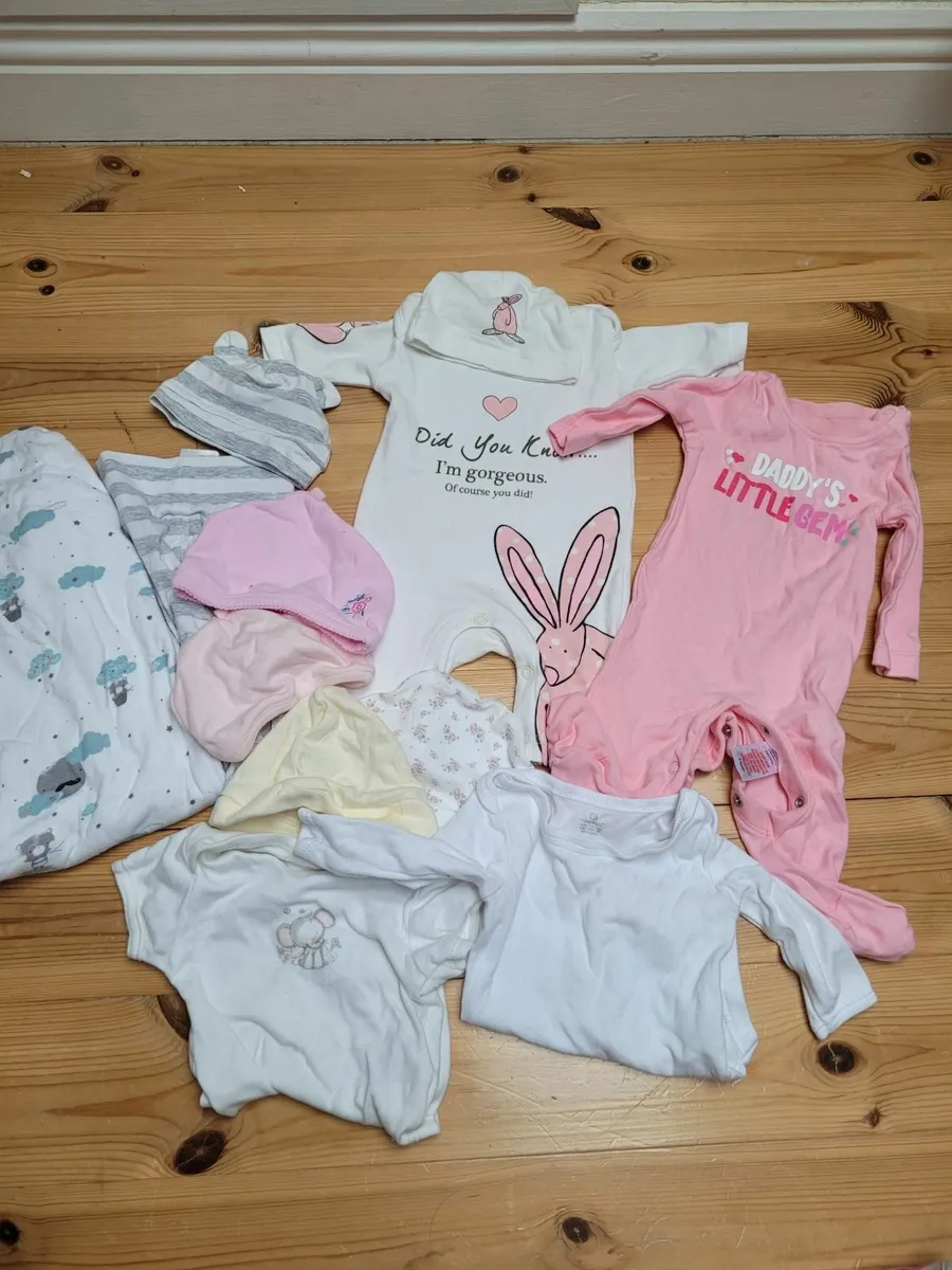 Baby Girl Clothes 0-3mths - Image 2