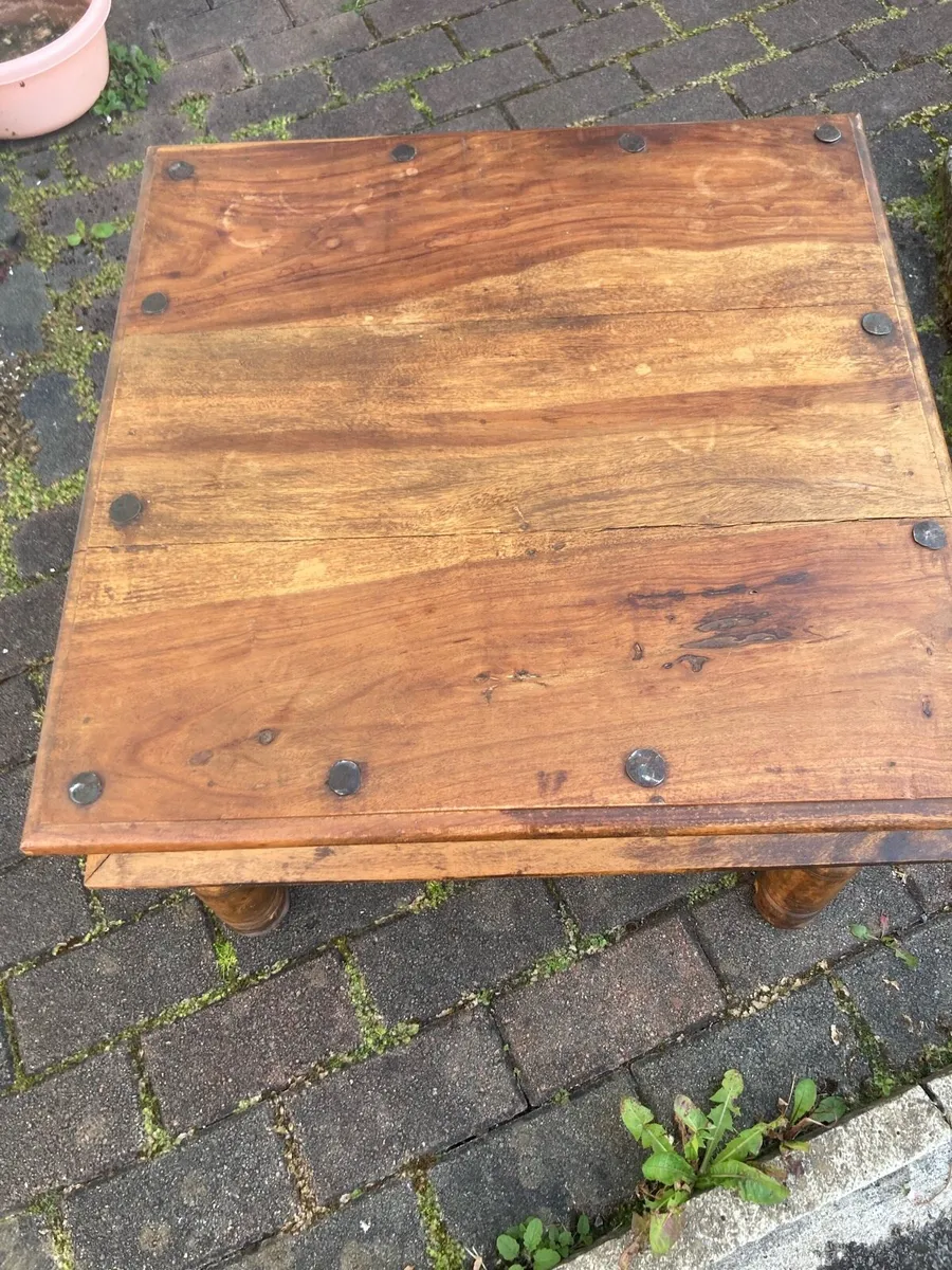 Vintage jaipur Indian coffee table - Image 2