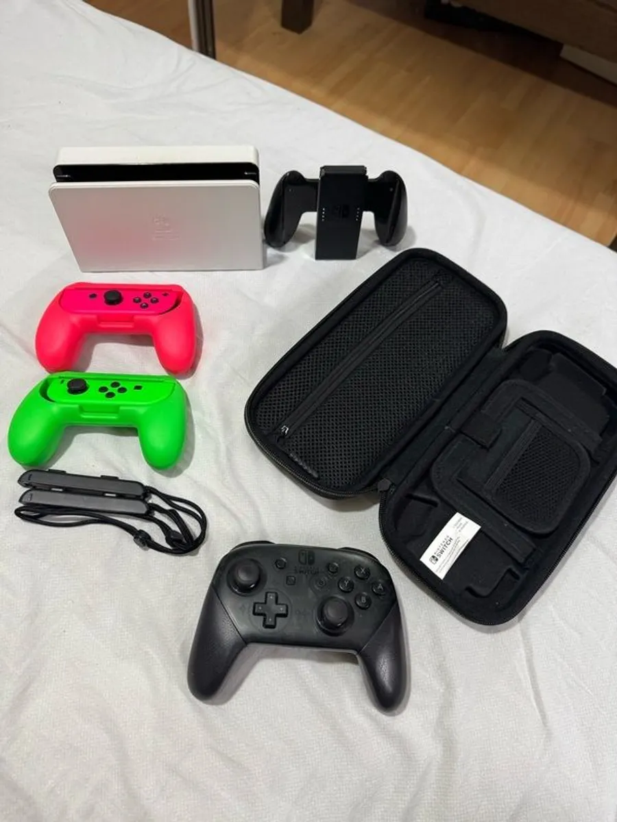 Nintendo Switch OLED with Accessories - Image 1