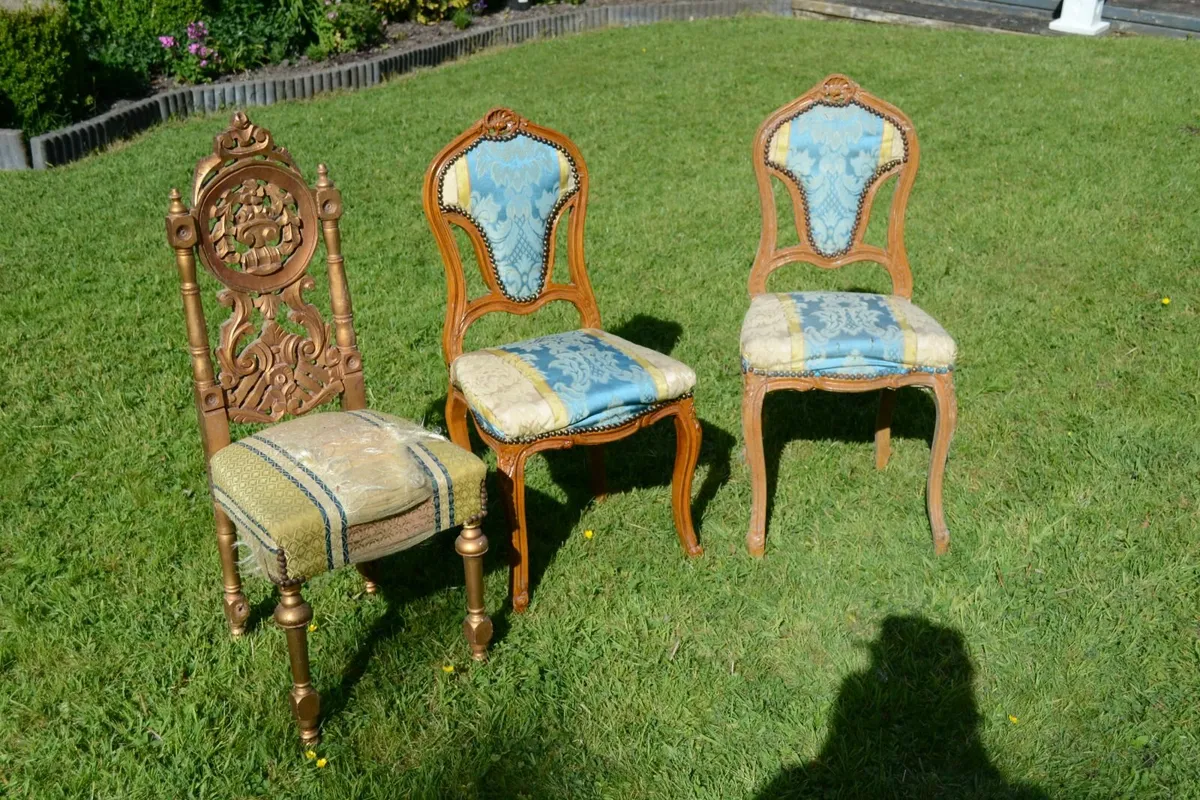 3 Antique chairs