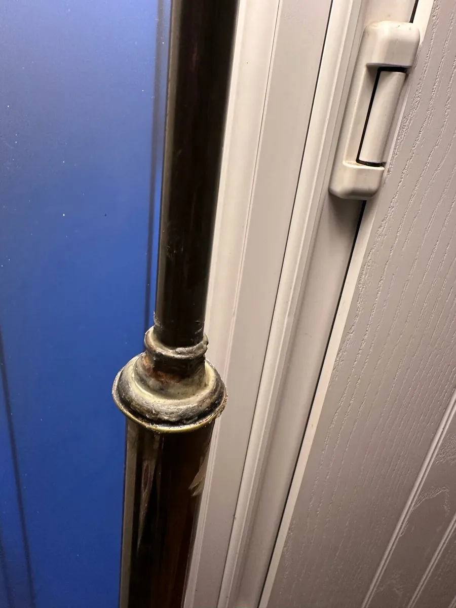 Brass tall lamp - Image 4
