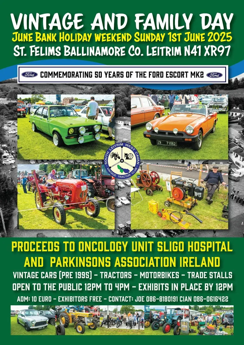 Ballinamore Vintage Show Sunday 1st June - Image 2