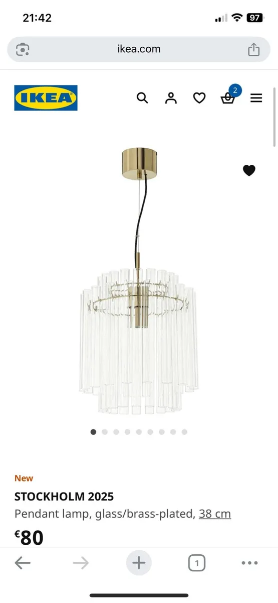 Stockholm 2025 Pendant Lamp - Image 1