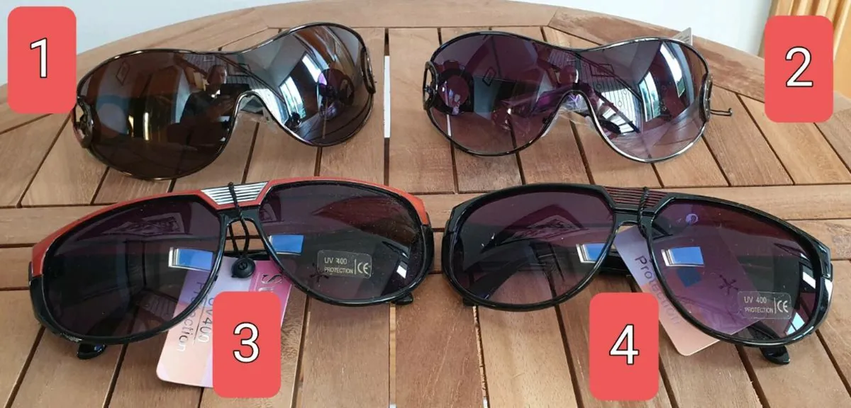 Ladies/Gents Fashion Sunglasses UV 400/CE Marked - Image 1