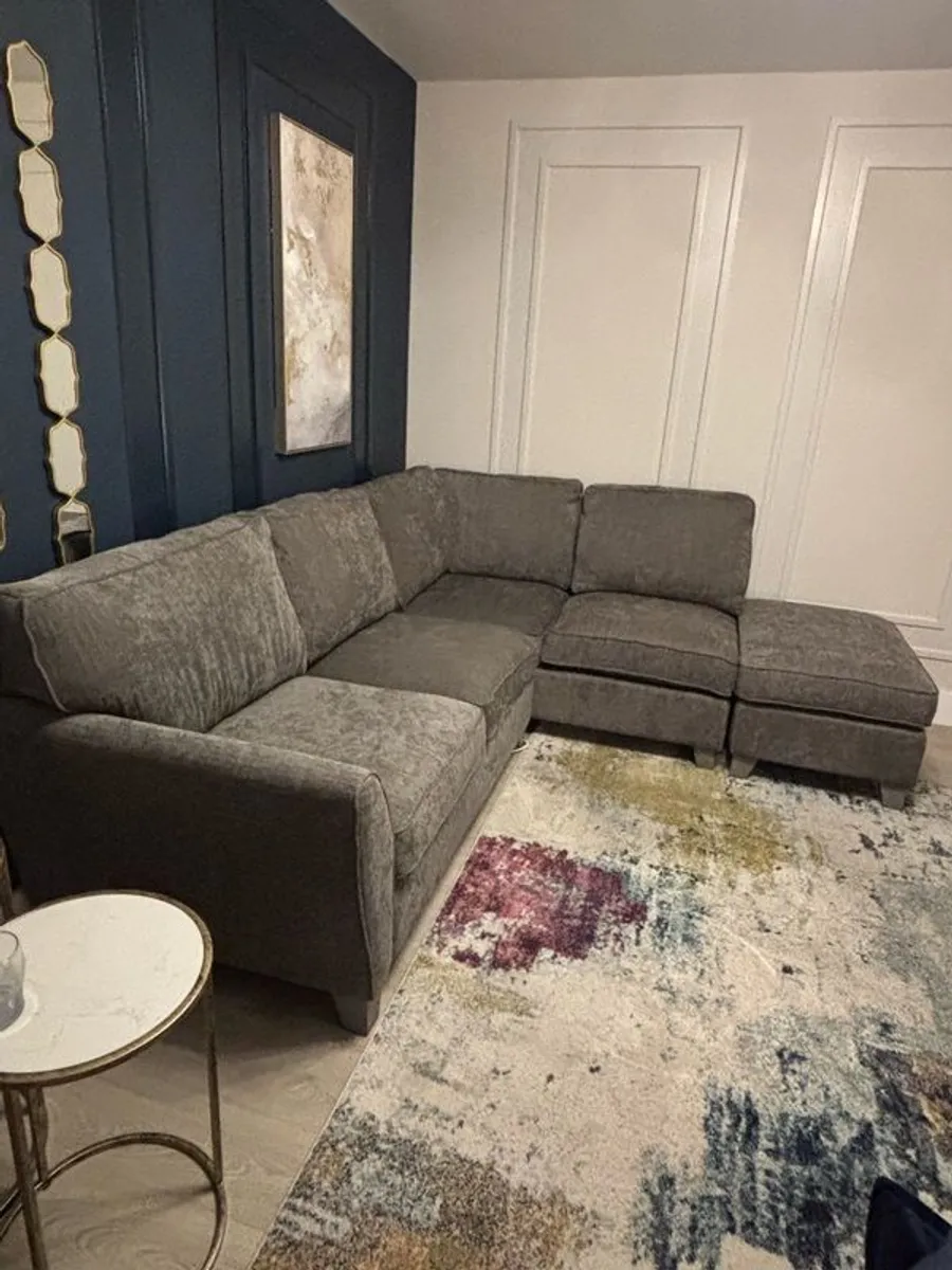 Corner Sofa - Grey - Image 2