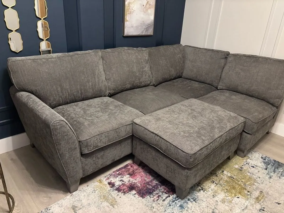 Corner Sofa - Grey - Image 4