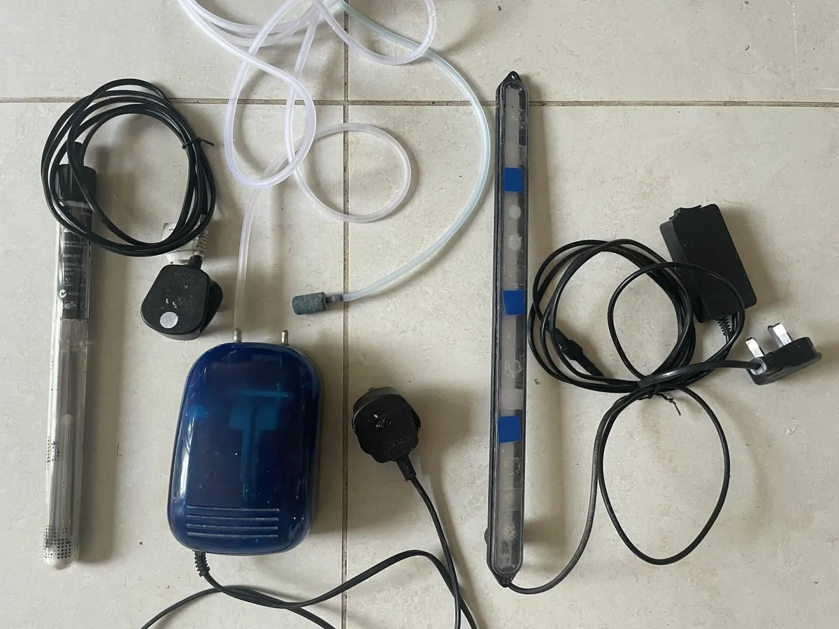 Aquarium 180L Fluval 208 Filter Heater Air Pump - Image 4