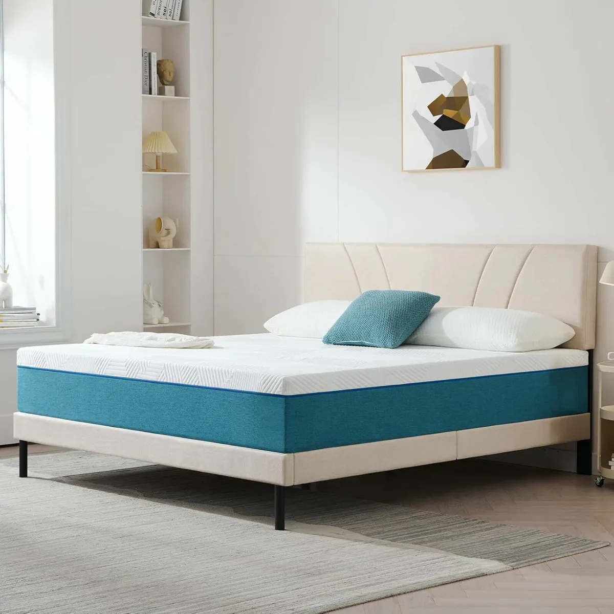 Single Mattress Memory Foam Breathable 90x190x25cm - Image 1