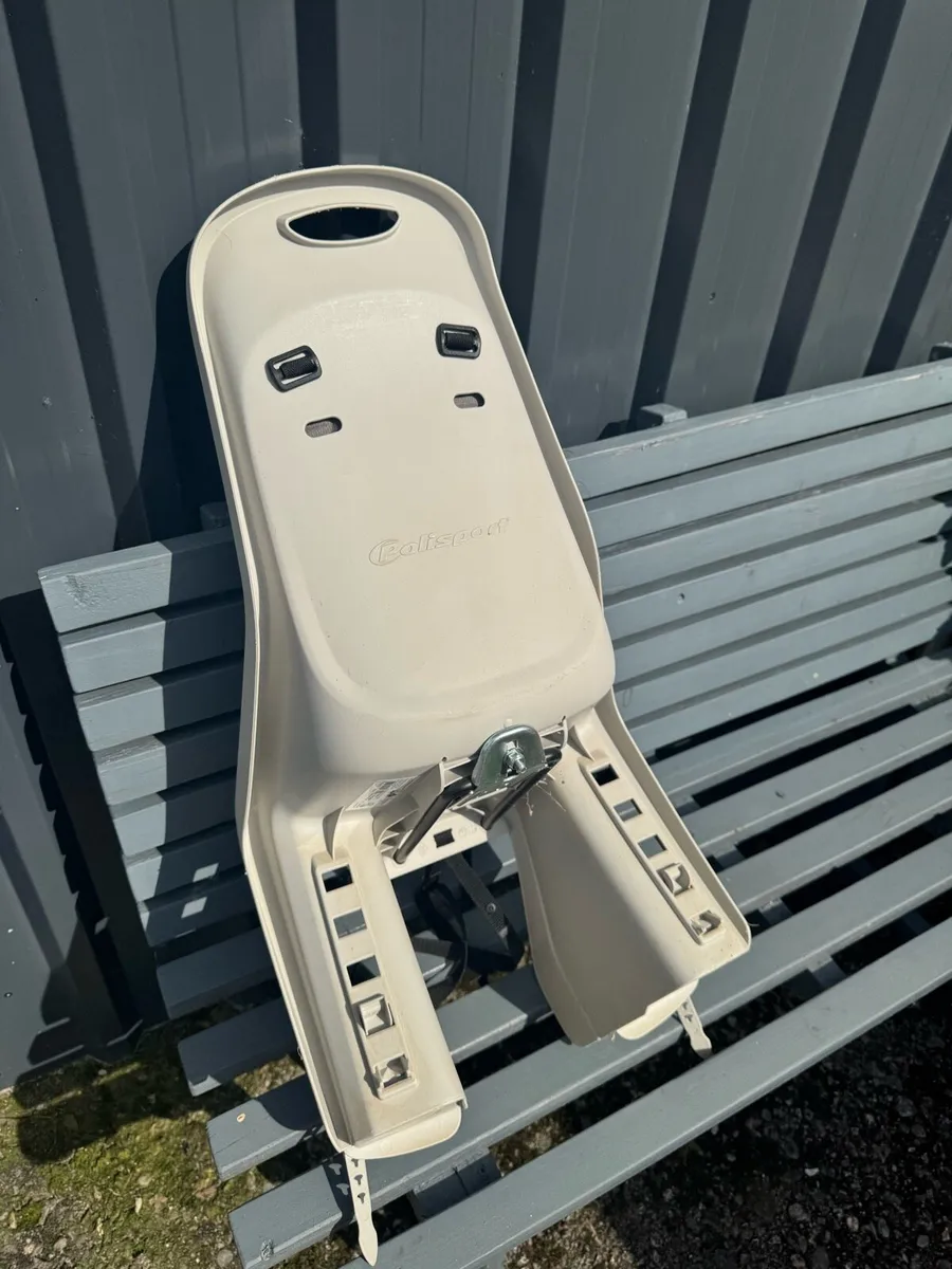 The polisport bubbly maxx child bike seat - Image 3